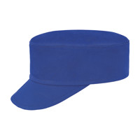 Kuchárska čiapka so šiltom royal-modrá